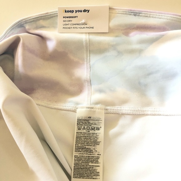 Old Navy High-Waisted PowerSoft Side-Pocket Biker Shorts 8-inch inseam Size 4X - Picture 13 of 15